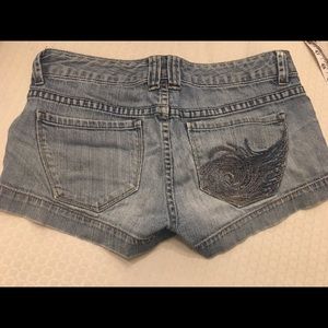 Express Denim Shorts